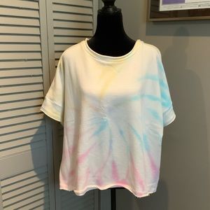 Buffalo David Binton, Tie Dye Crop Sweater, Large